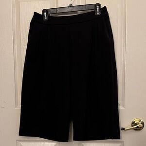 Mango Elegant Black Women's Bermudas